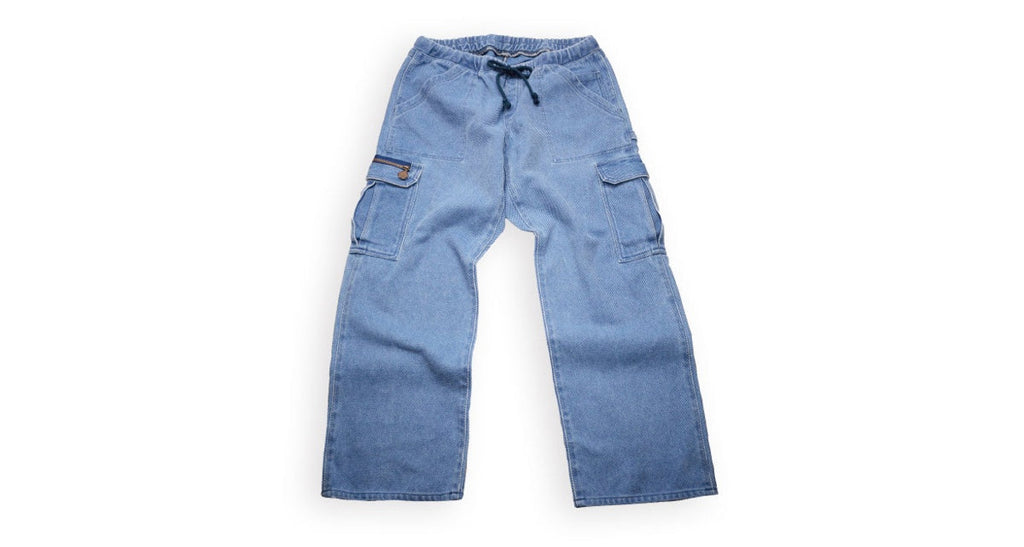 Indigo dyed cargo pants | インディゴ染めカーゴパンツ