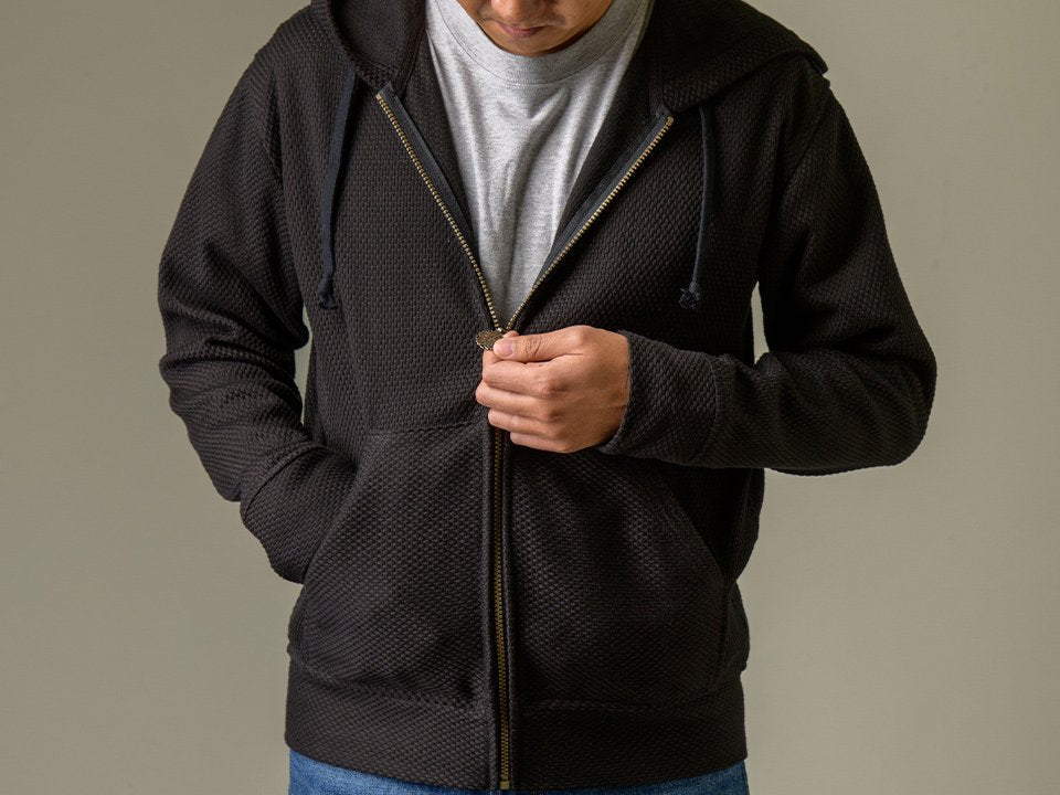 THE SHISHIKUI シシクイ　ZIPAR / BLACK パーカー ZIPAR / BLACK – SHISHIKUI
