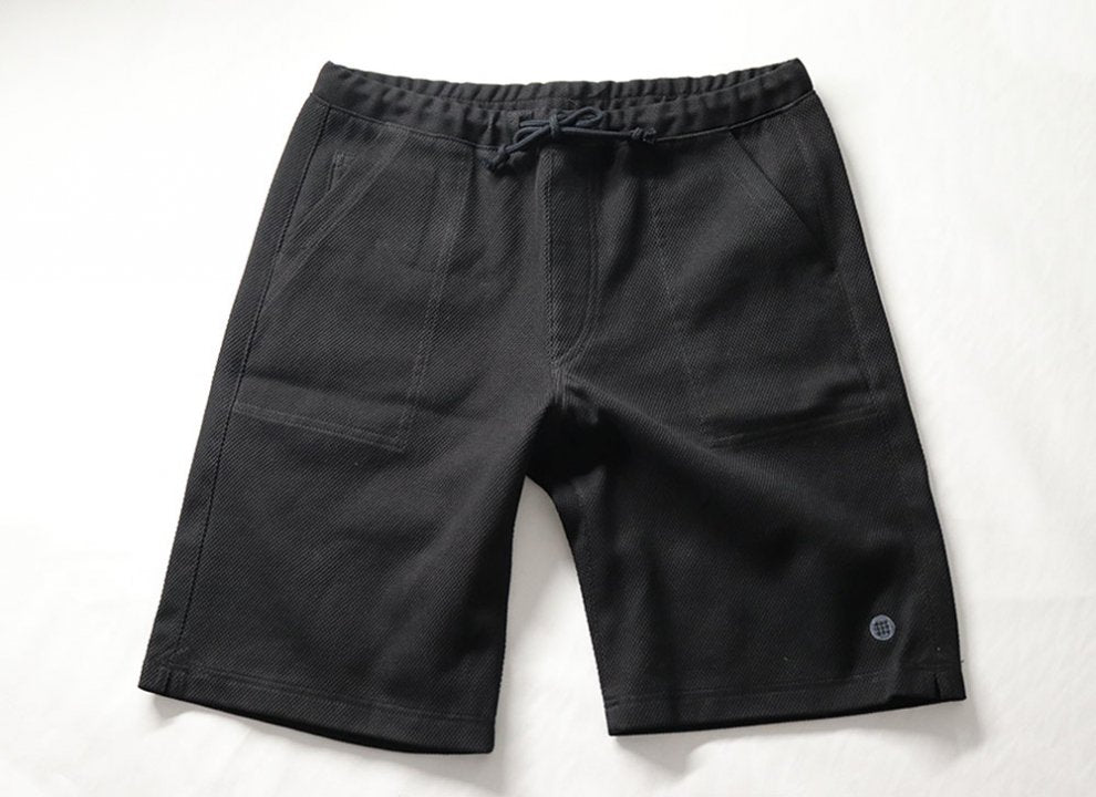 Black dyed shorts | 黒染めハーフパンツ