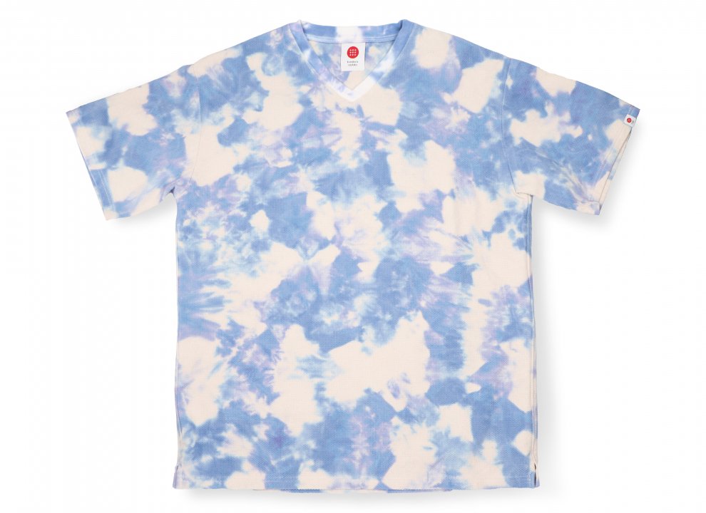 Kojima Injection dyed Tshirt Sax Blue | 児島注染Tシャツ サックス