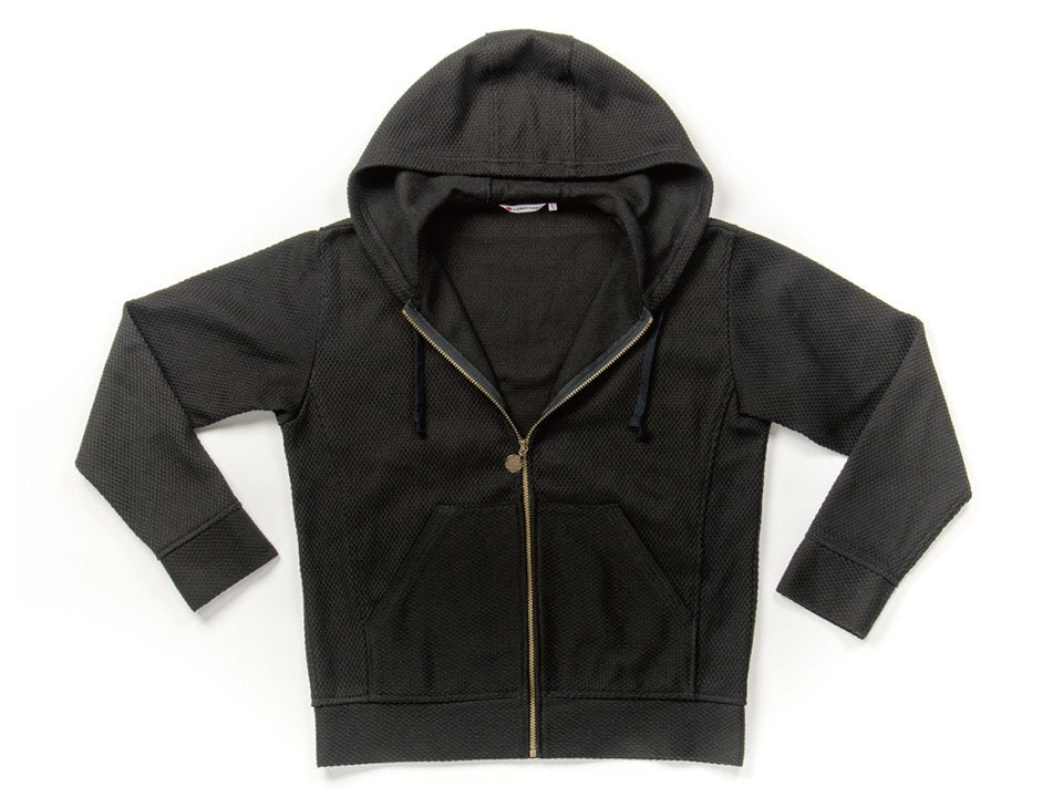 Black dyed hoodie | 黒染めパーカー