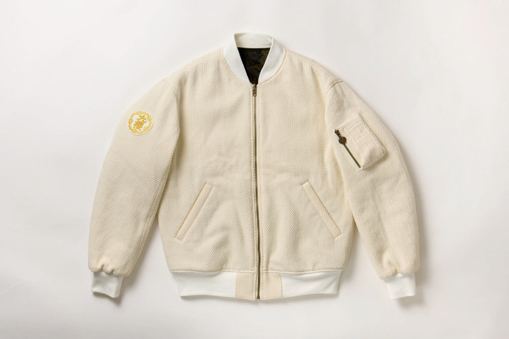 Ecru-MA-1 blouson | MA1ブルゾン
